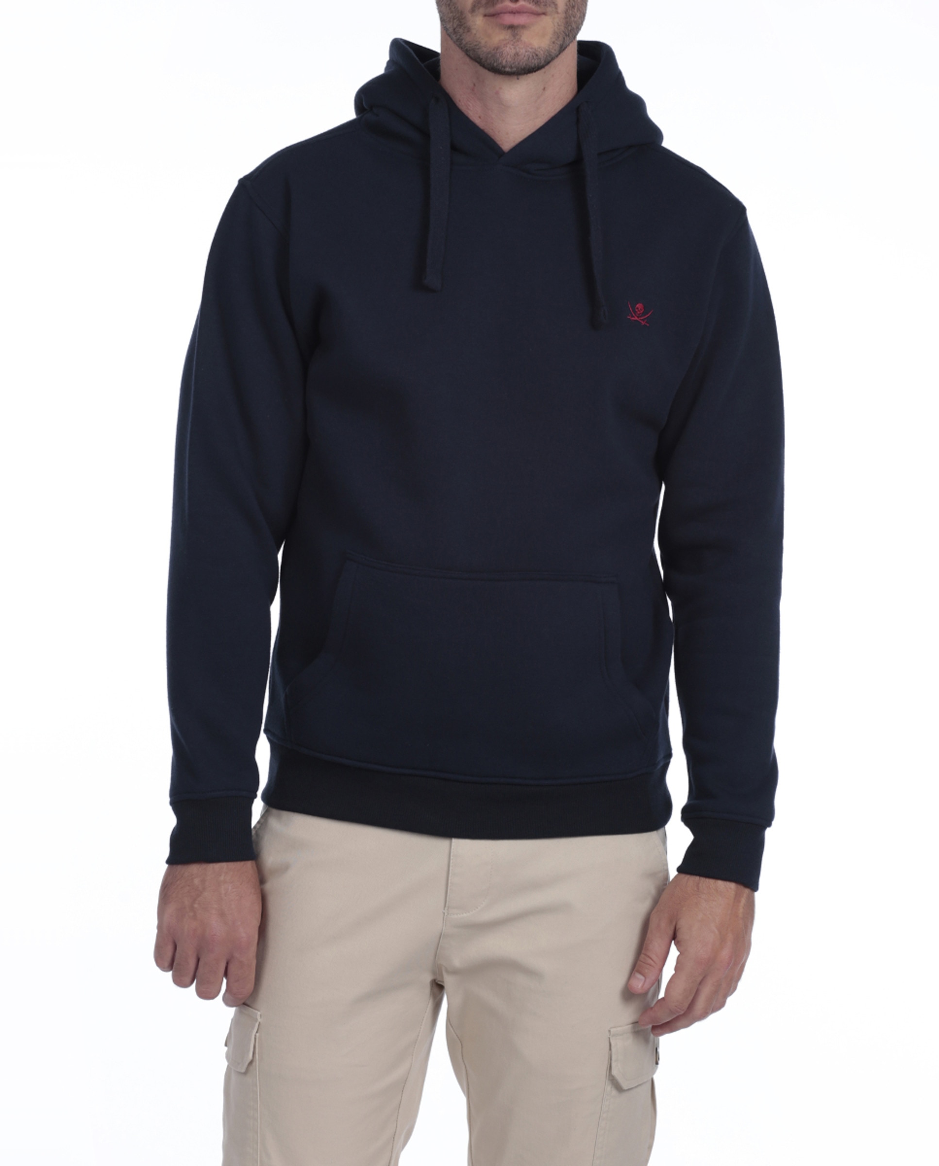 Imagen 0 de Sudadera con capucha Canguro Hombre Logo Bordado