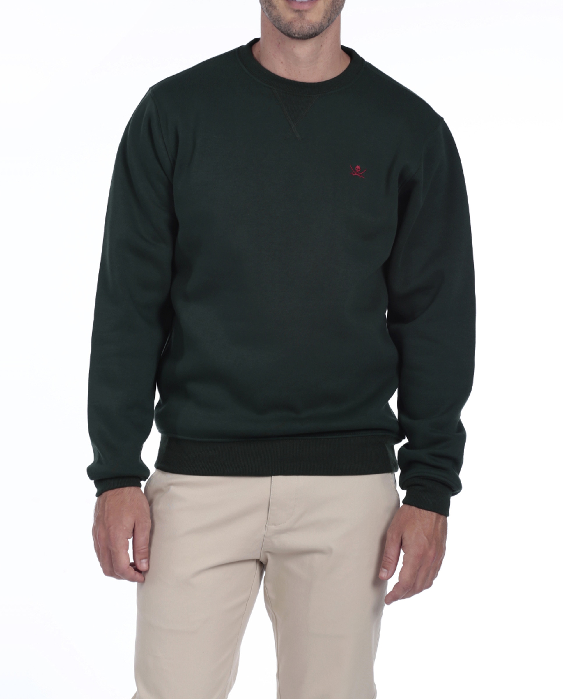 Imagen 0 de Sudadera con cuello Caja Hombre Logo Bordado