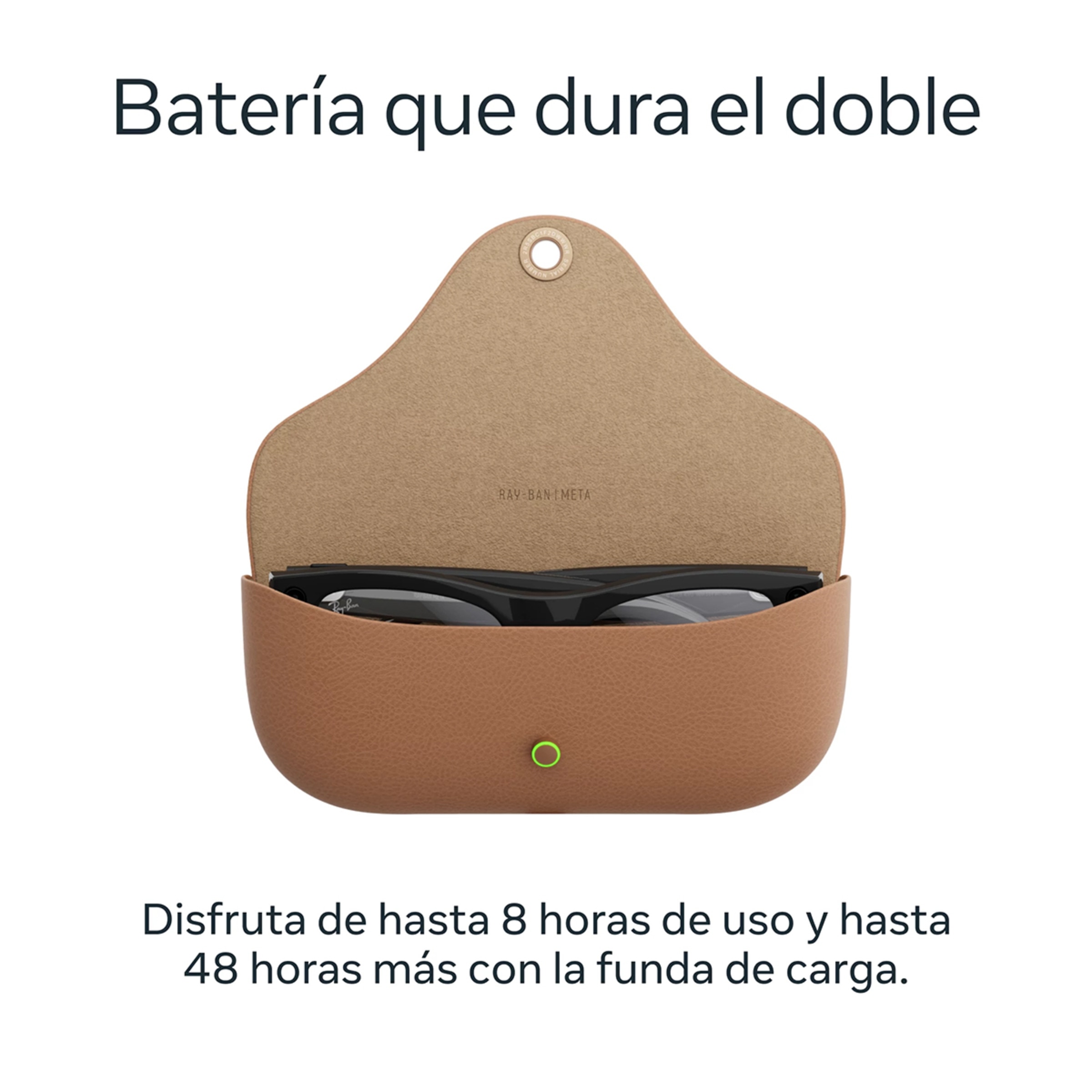 Gafas con IA Ray-Ban Meta Wayfarer (Gen 2) Negro mate con lentes ...