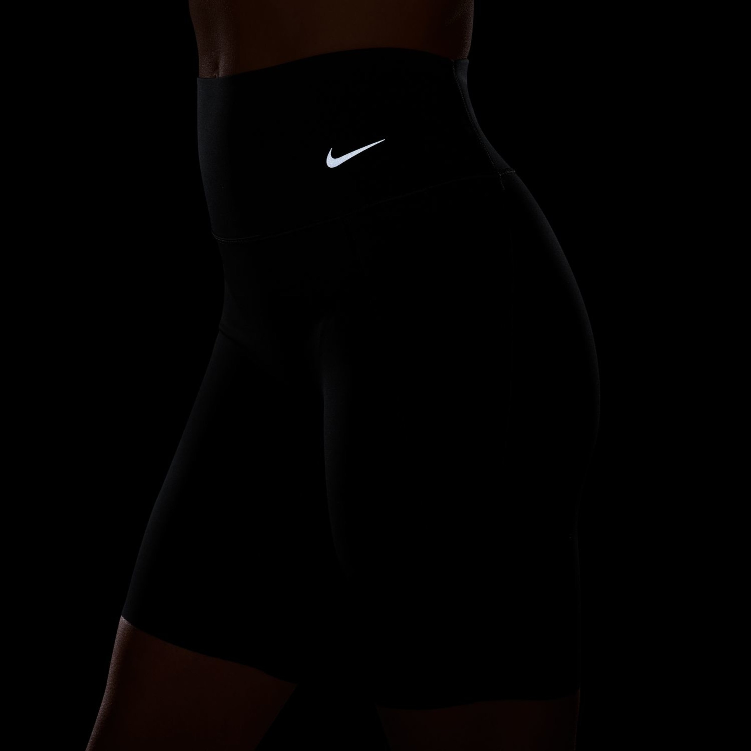 Leggings Tipo Calções de Mulher Universa 8'' Preto-5