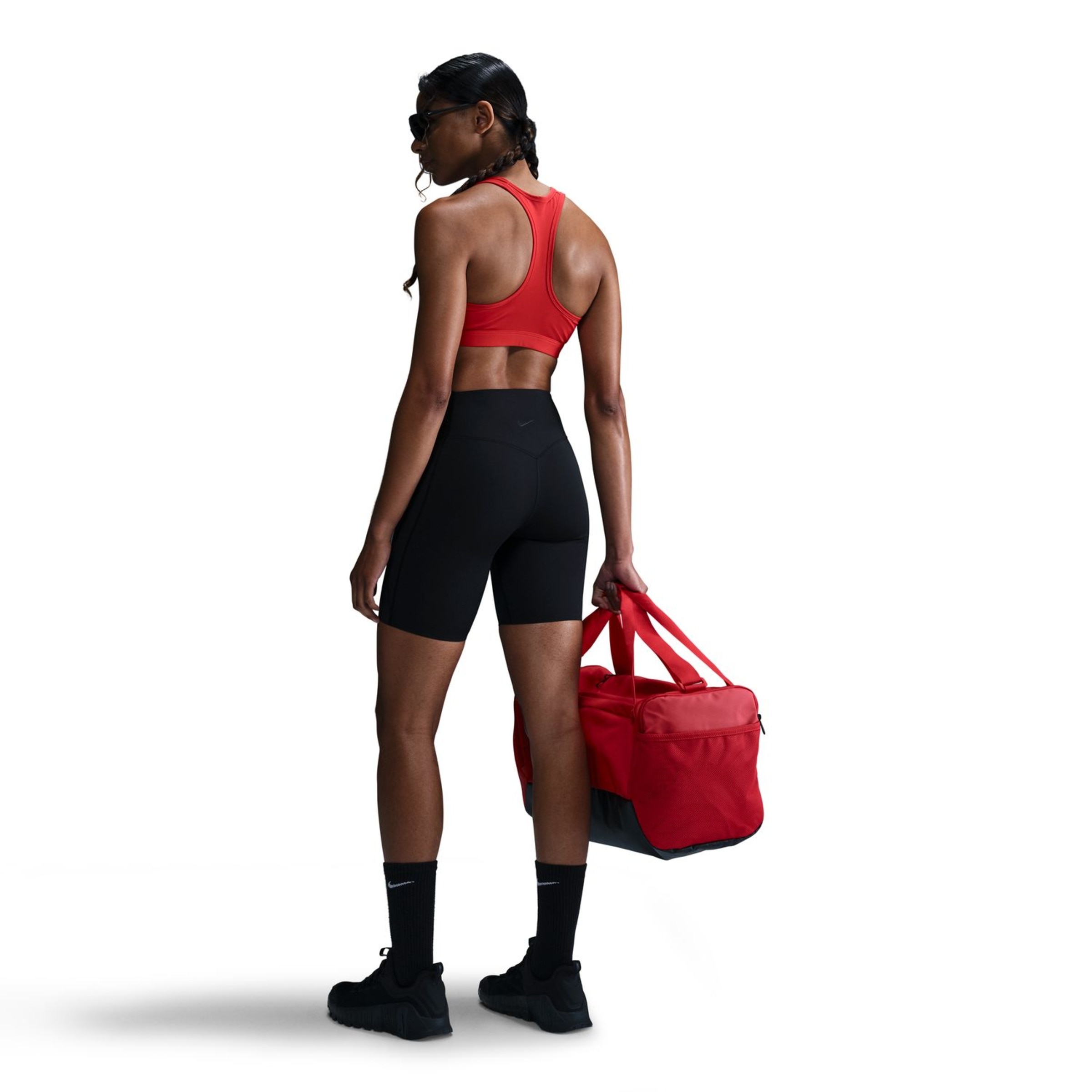 Leggings Tipo Calções de Mulher Universa 8'' Preto-3