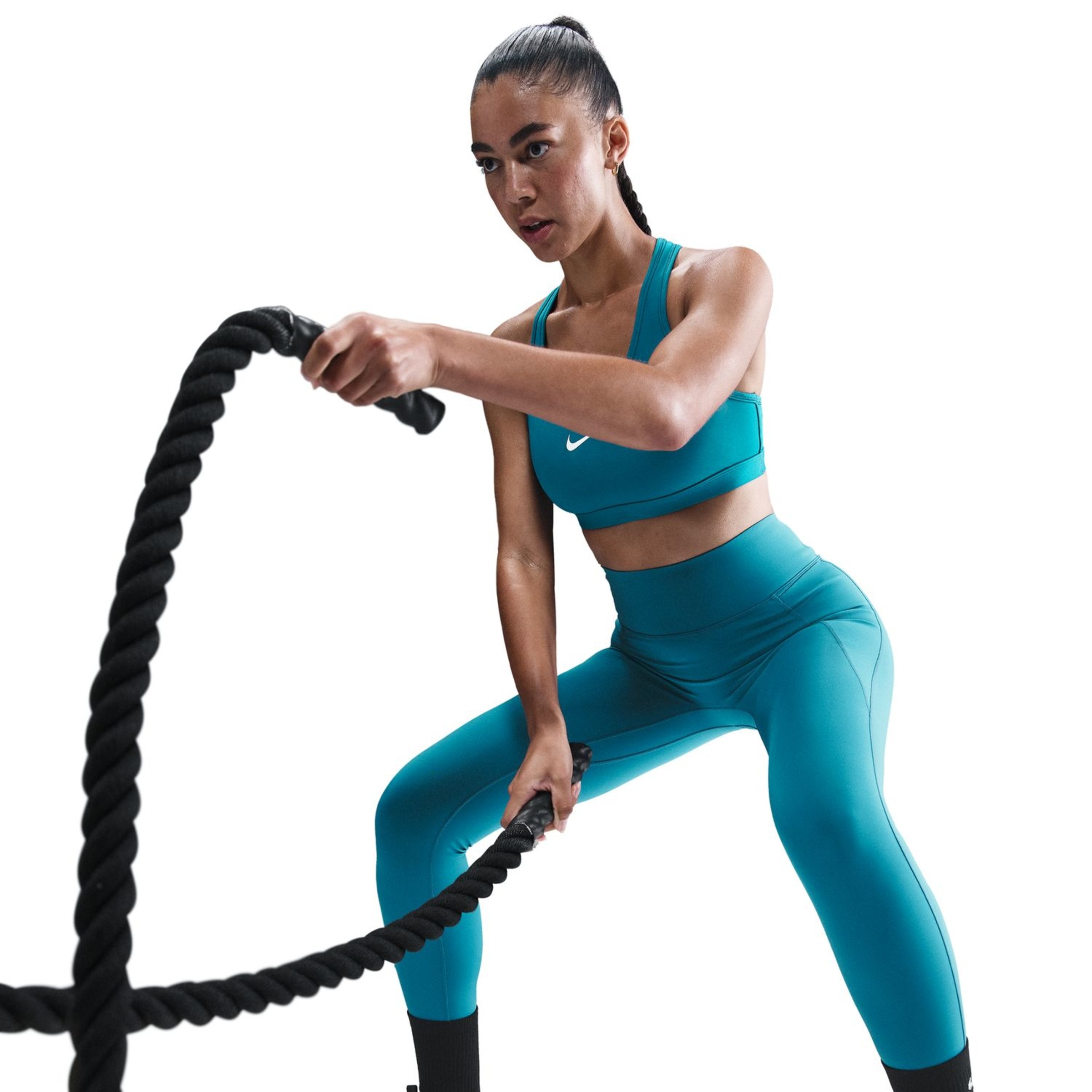 Leggings de Mulher Universa Azul-4