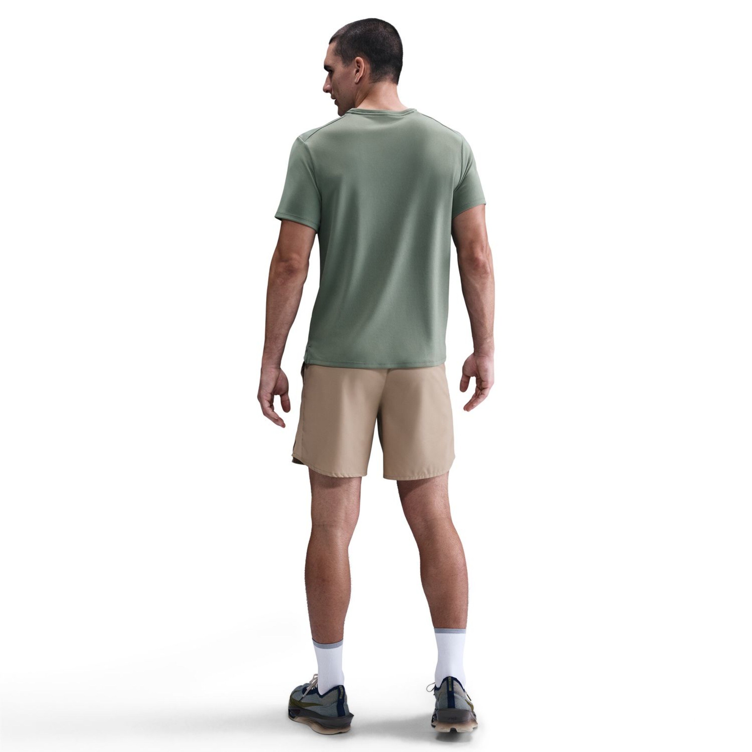 T-shirt de homem Miler Nike Verde-2