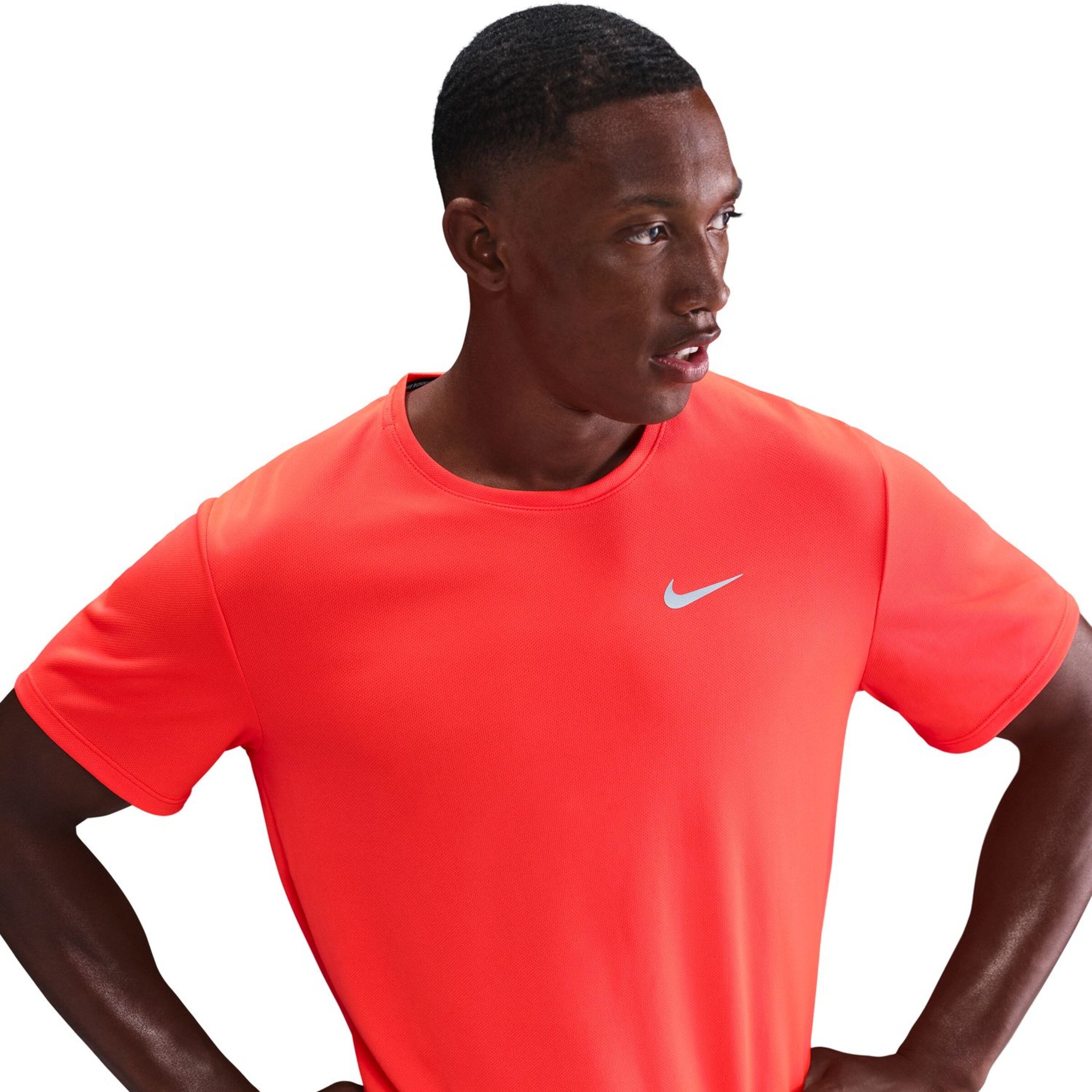 T-shirt de homem Miler Nike Vermelho-3