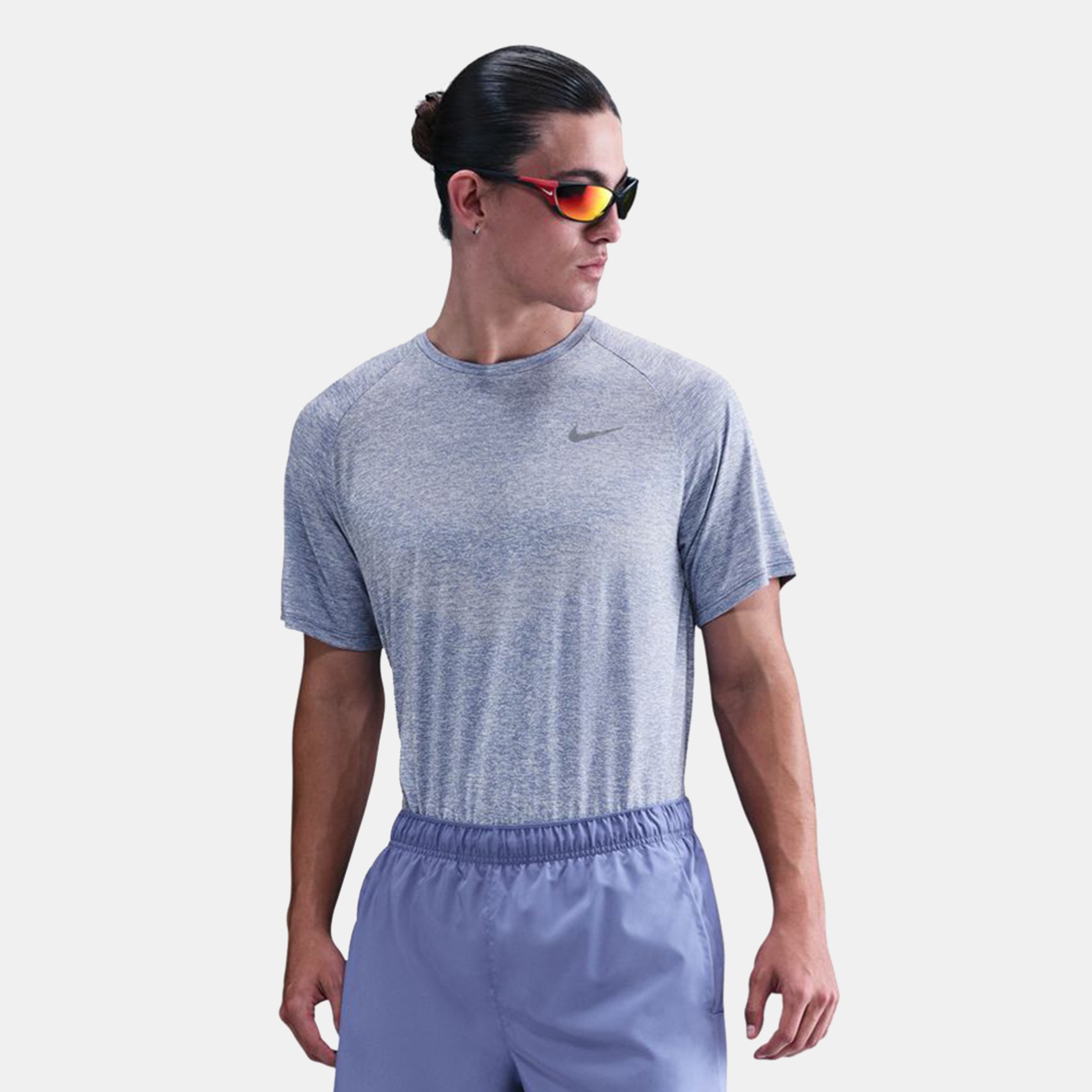 T-shirt de Homem Stride Azul-1