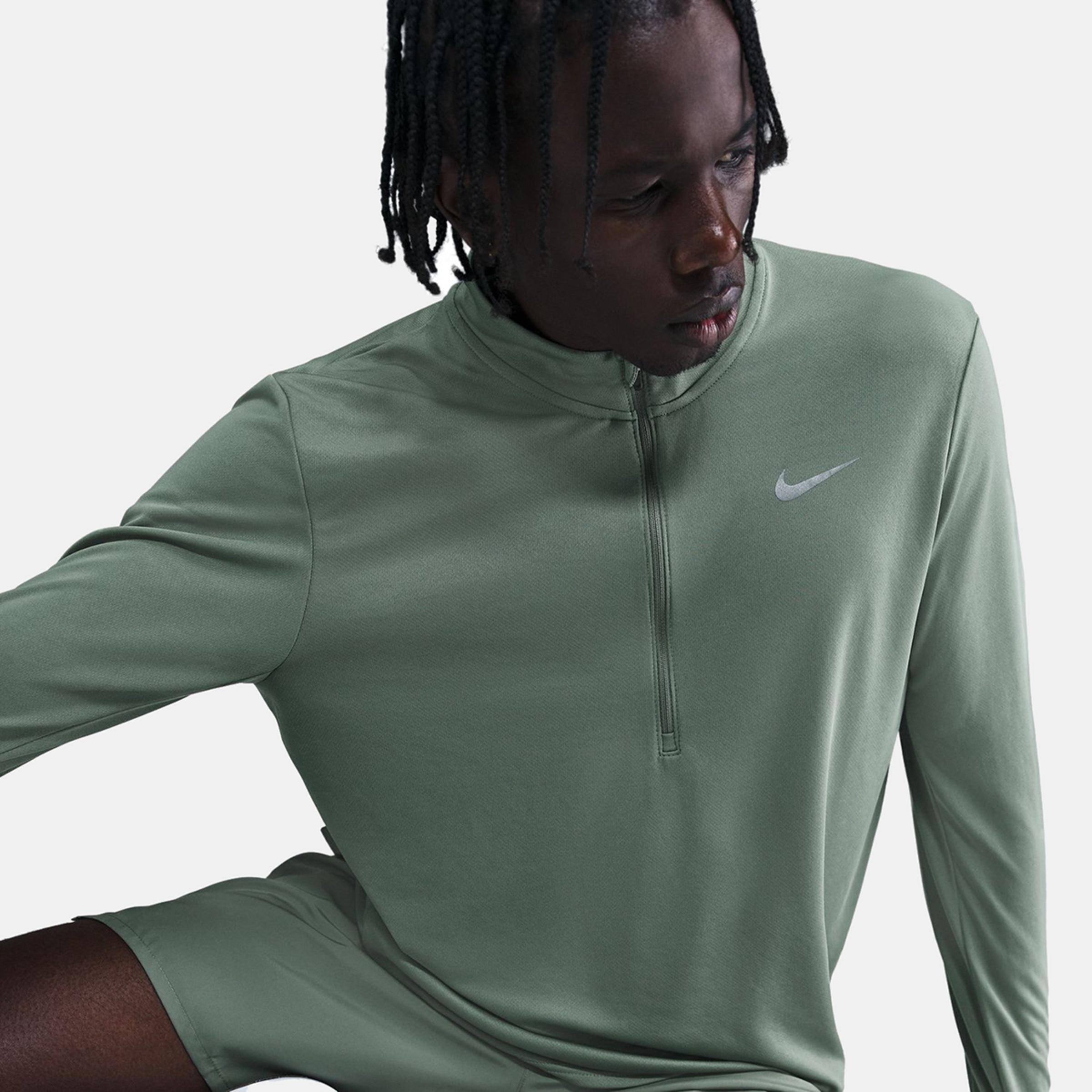 T-shirt de homem Pacer Nike Verde-3