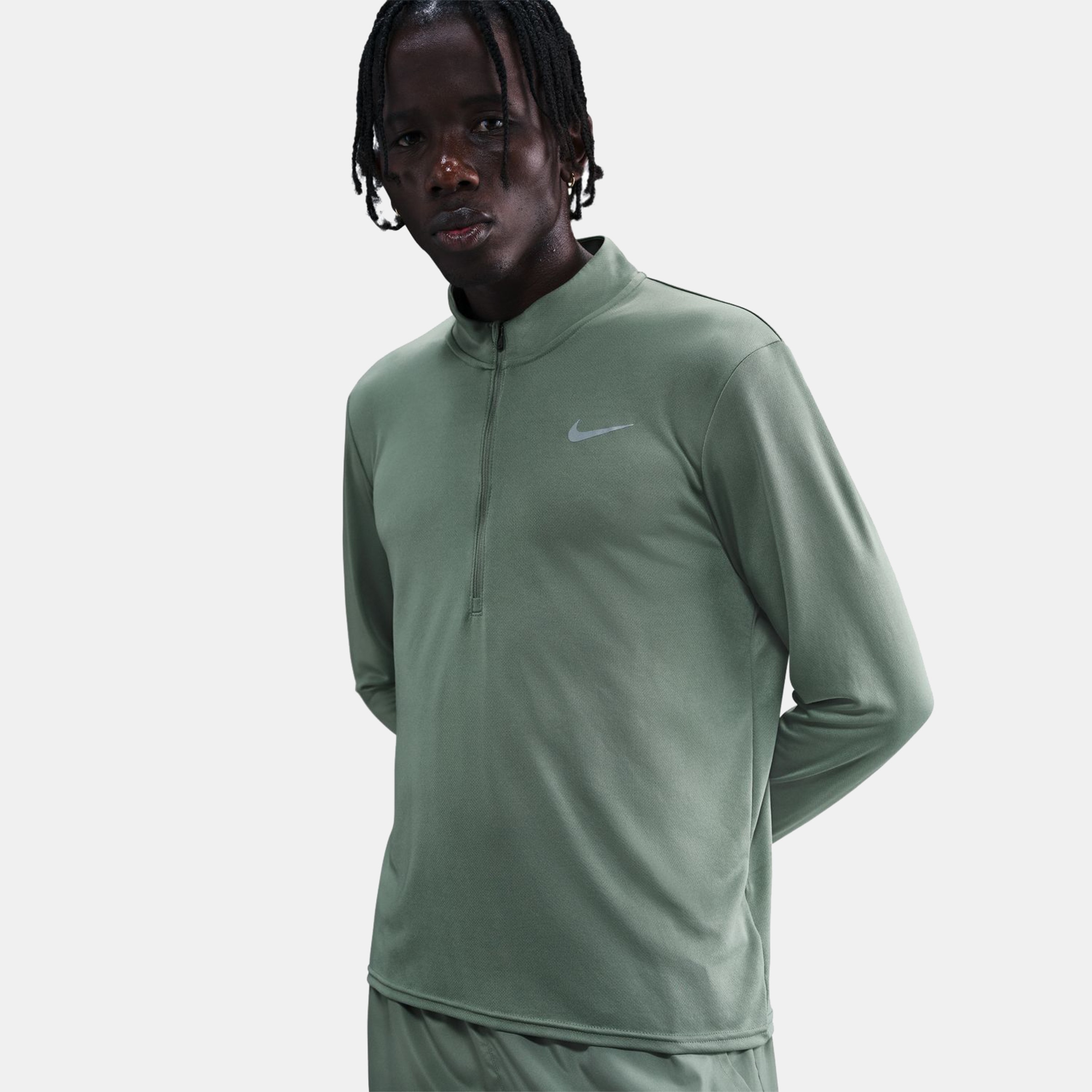 T-shirt de homem Pacer Nike Verde-1