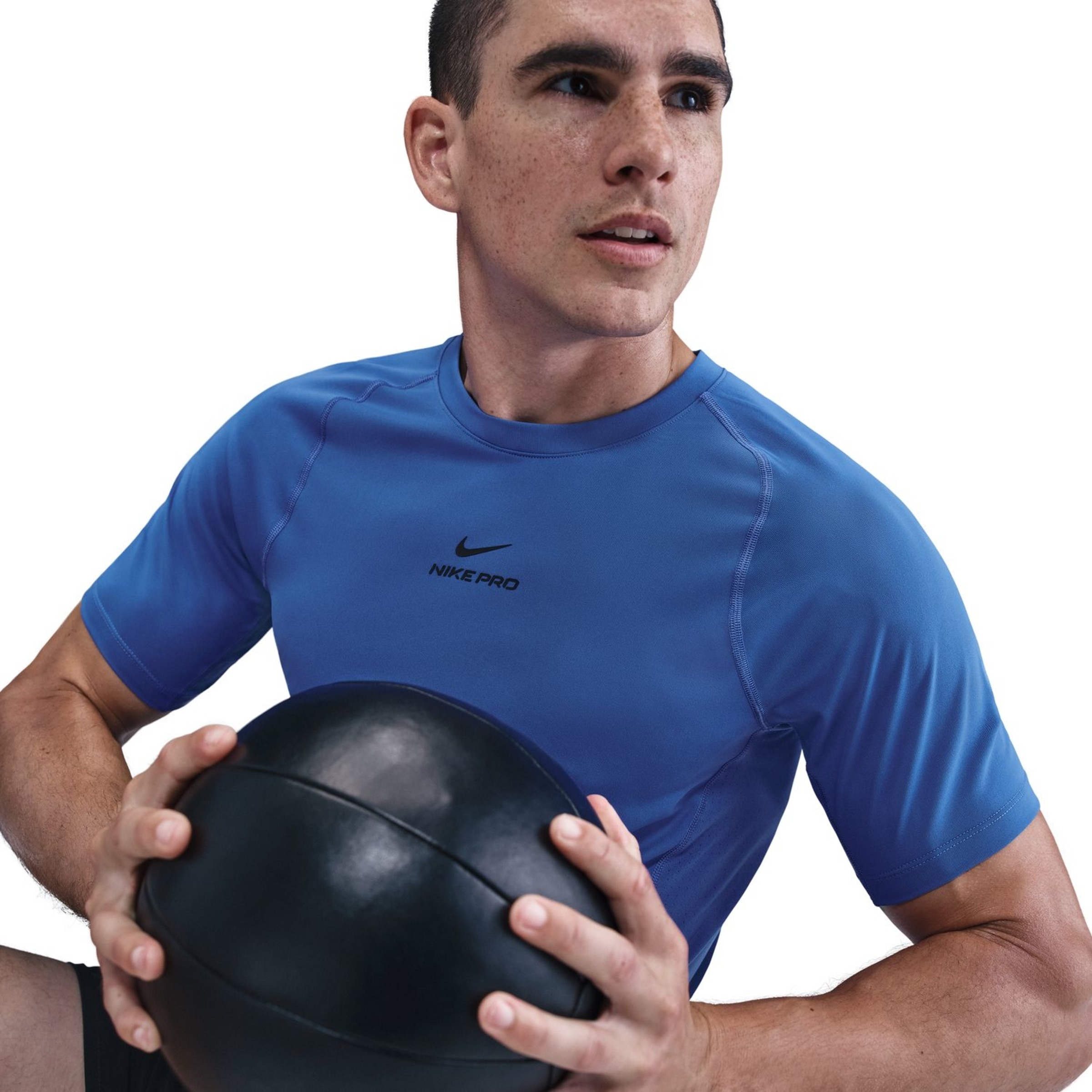 T-shirt de Homem Pro Training Azul-4