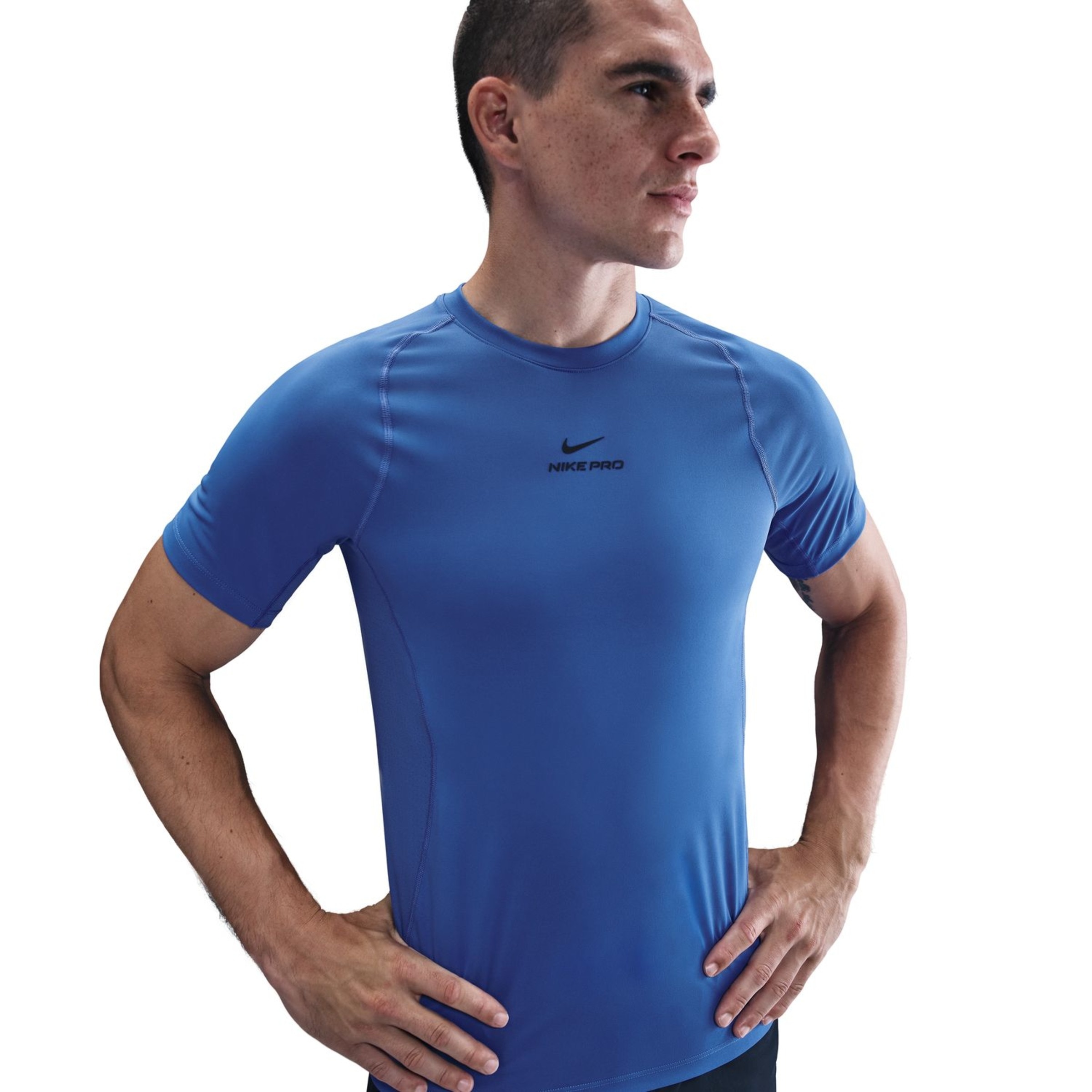 T-shirt de Homem Pro Training Azul-3