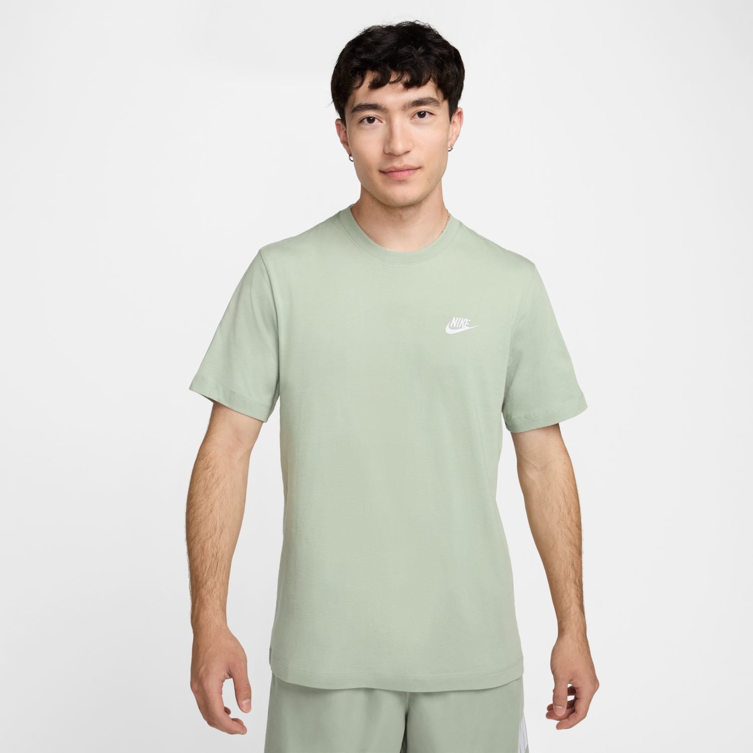 T-shirt de homem Sportswear Club Nike Verde-1