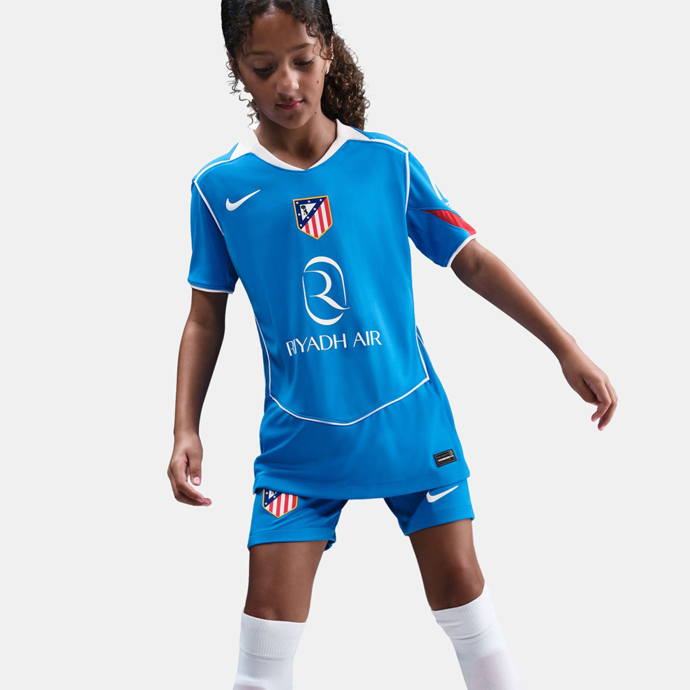 Imagem 0 de T-shirt de Criança 3.º Equipamento Atlético de Madrid 2025-2026 Stadium