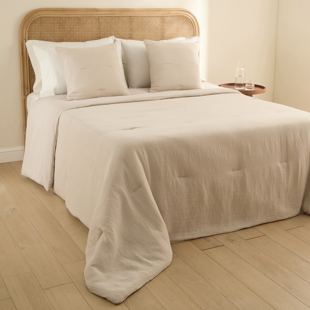 Imagen 0 de Edredón reversible con funda de cojín Gofre