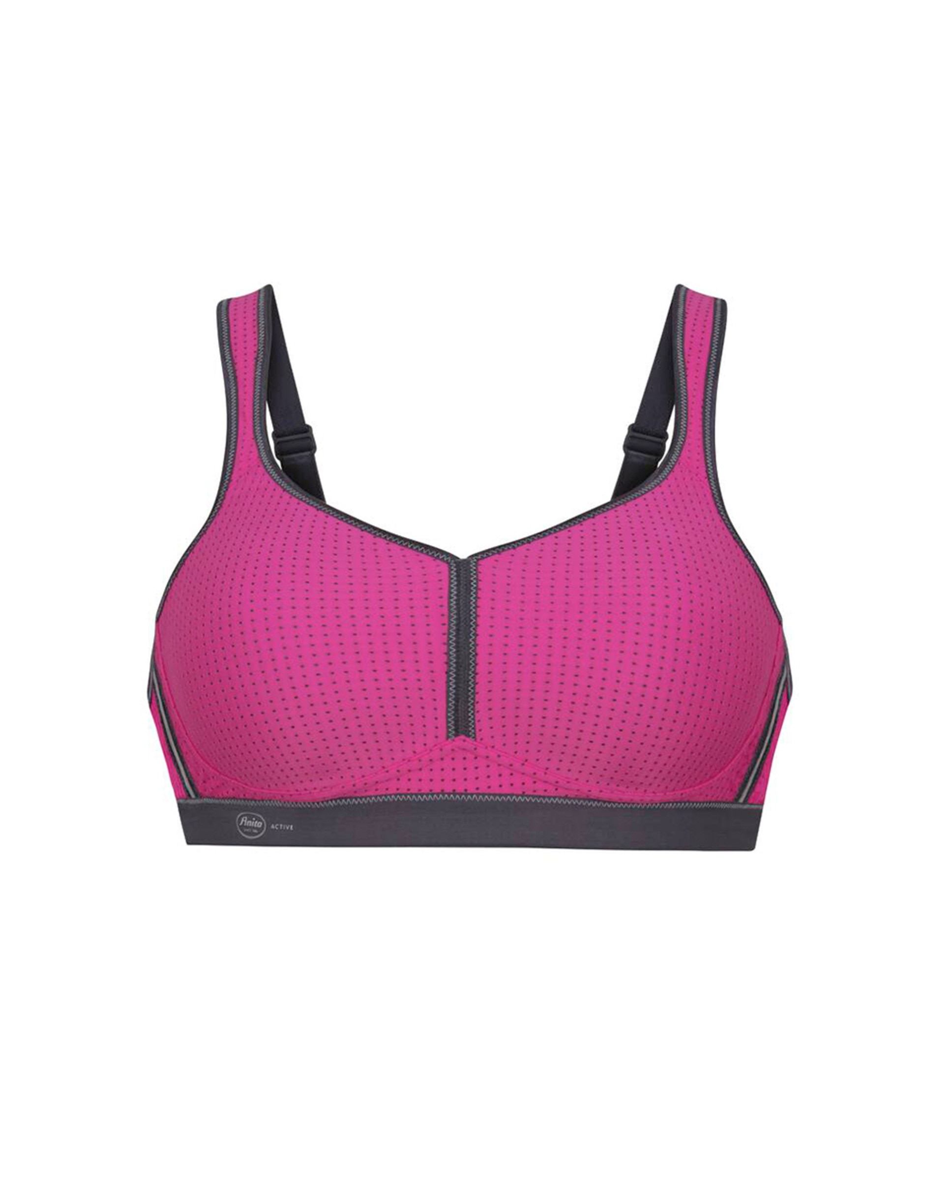 Soutien Desportivo com Fecho Traseiro Rosa-3