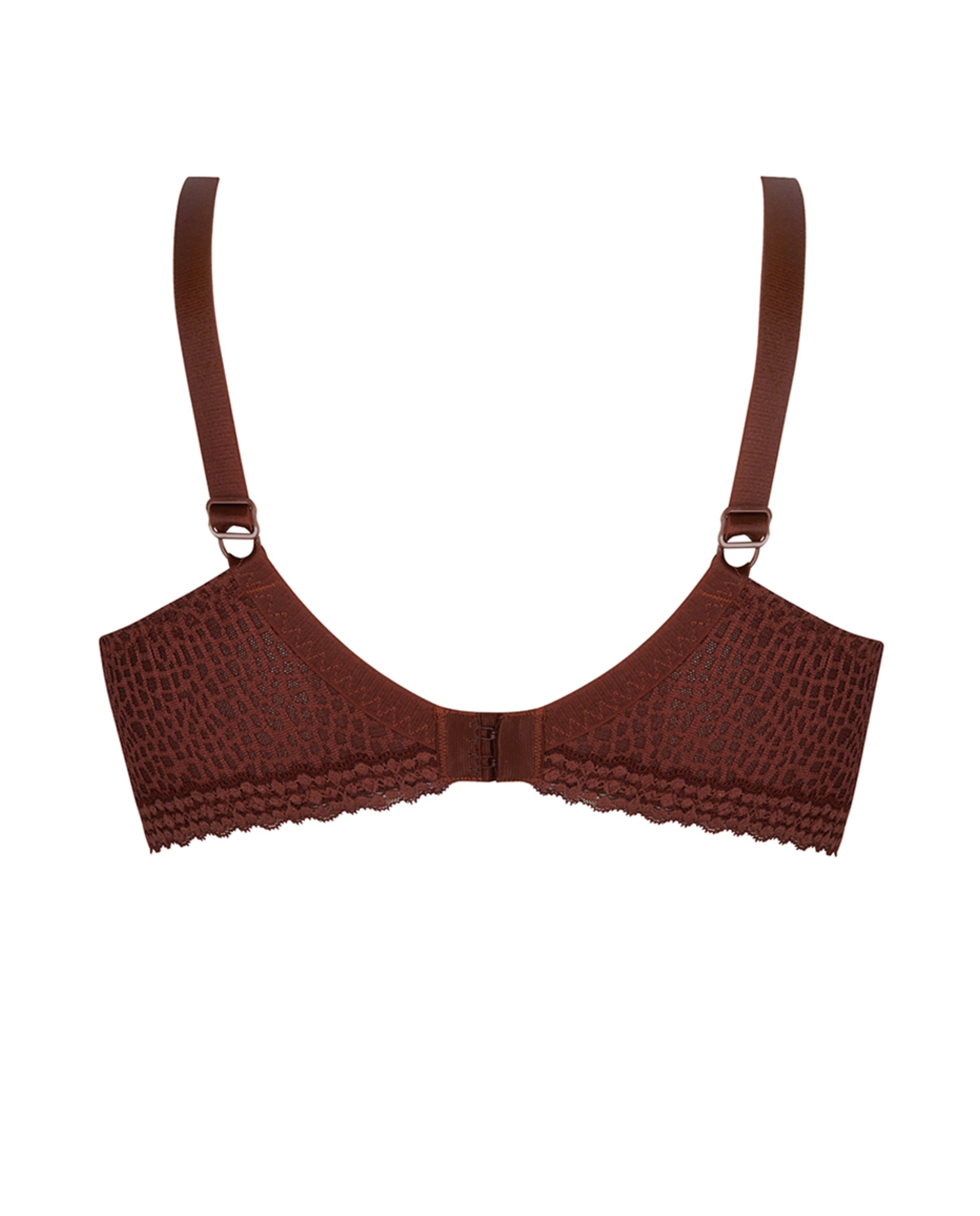 Soutien com Aros e Alças Castanho-escuro-2