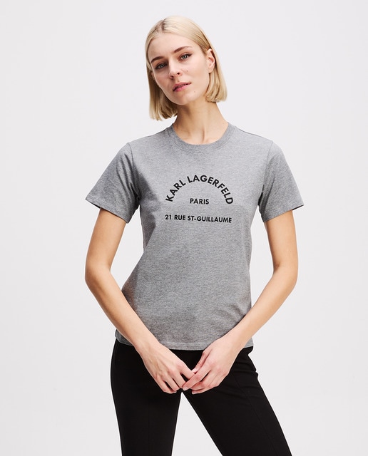 Imagem 0 de T-shirt com Decote Redondo Rue St. Guillaume