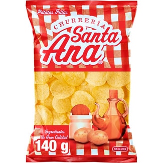 patatas fritas Sin Gluten bolsa 140 g - Santa Ana