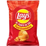 ready salted crisps economy pack bag 248 g