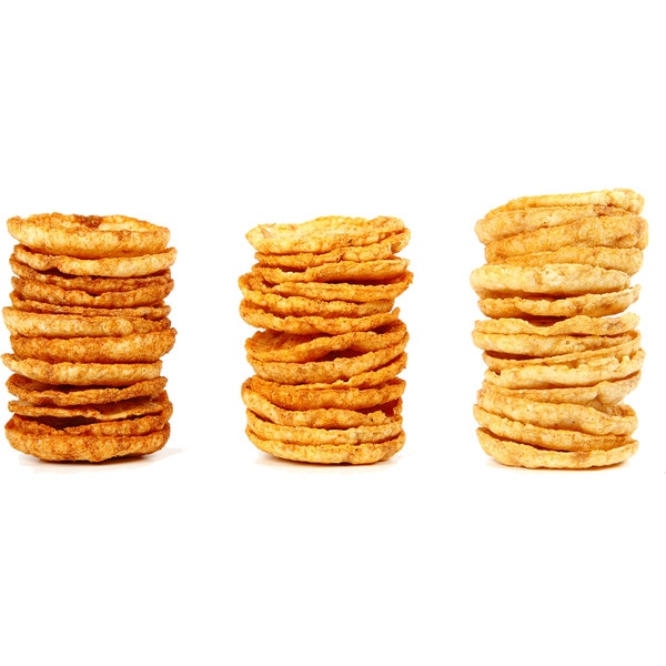 NatuChips BBQ-Geschmack aus Flocken, Kartoffel und Soja 100% natürliche Zutaten Tasche 85 g