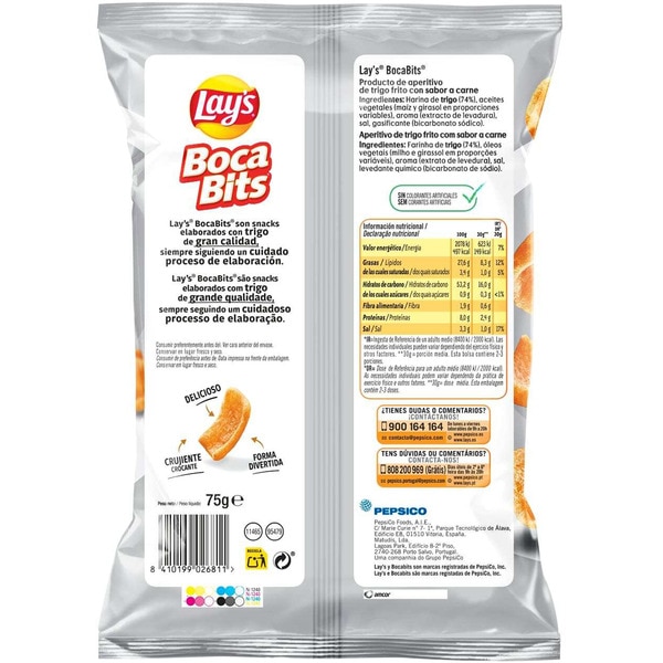 Snack Weizenrinden Tasche 75 g