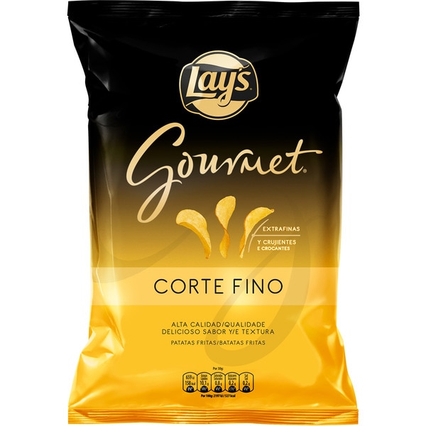 Gluten-free fine cut crisps bag 170 g