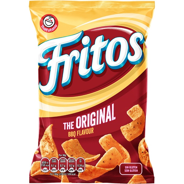 Fritos corn strip snack gluten-free bag 130 g