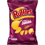 Gewellte Chips Schinkengeschmack Glutenfrei Tasche 150 g