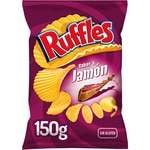 Gewellte Chips Schinkengeschmack Glutenfrei Tasche 150 g