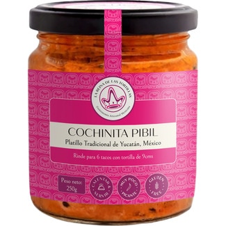 cochinita pibil frasco 250 g - La Reina De Las Tortillas