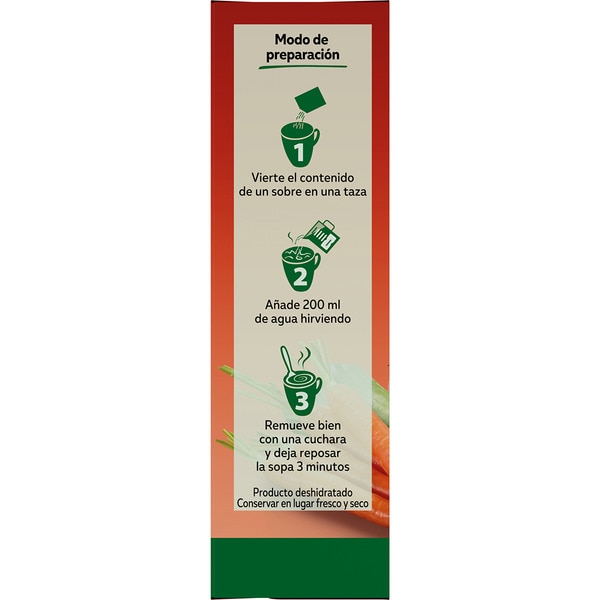 Sopinstant vegetable soup 3-pack sachets 20 g