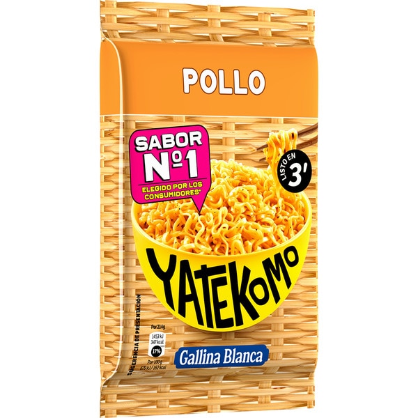 asiatische Nudeln Hühnchengeschmack Tütchen 79 g