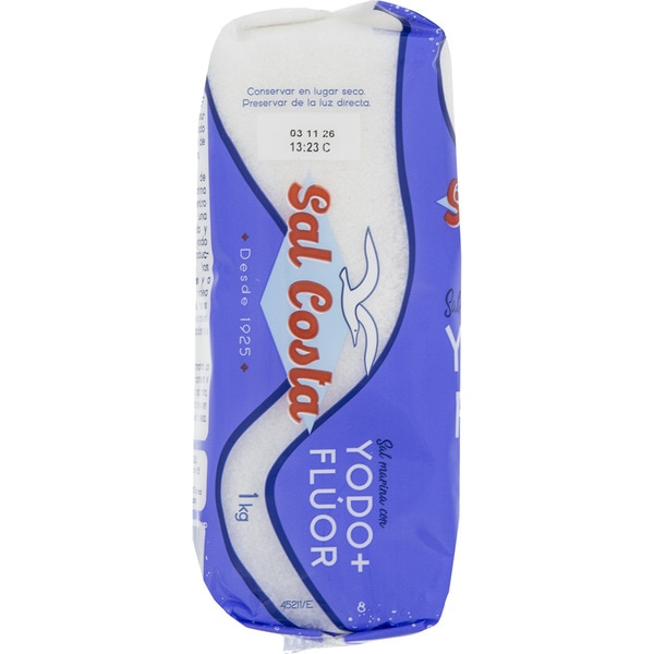 Jodiertes Meersalz + Fluor Paket 1 kg