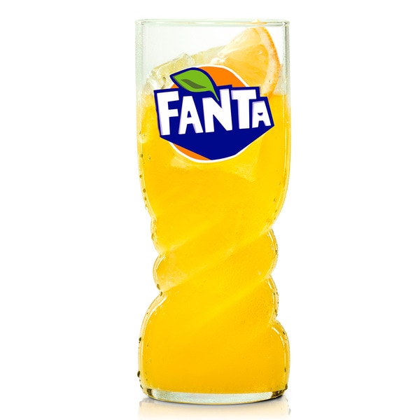 Orangenerfrischungsgetränk mit Kohlensäure Flasche 2 l