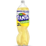 sparkling lemon soft drink sugar-free bottle 2 l