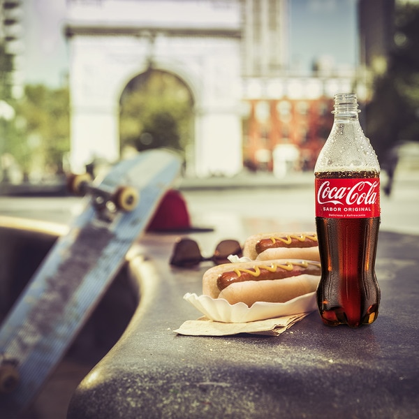 Cola-Erfrischungsgetränk original, 4er-Pack Flaschen 50 cl