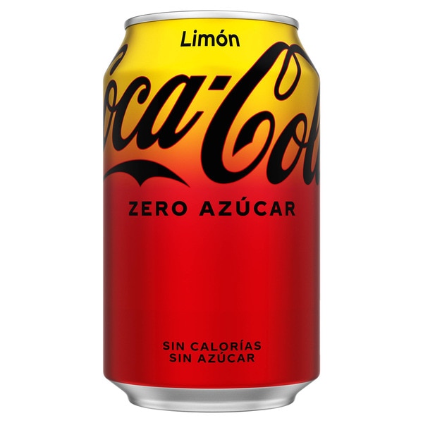 Cola-Erfrischungsgetränk zuckerfrei Zitronengeschmack Dose 33 cl