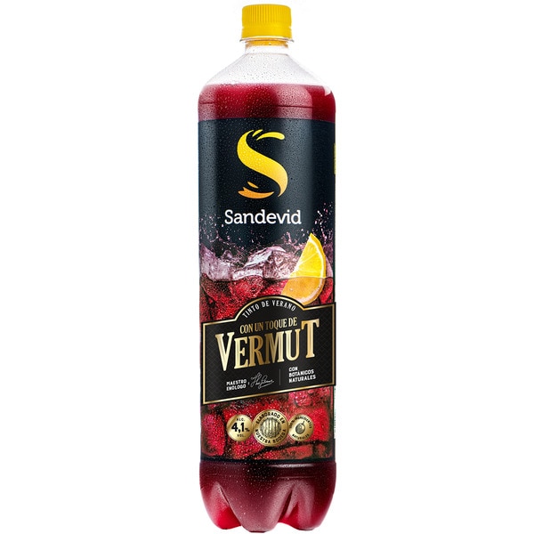 Tinto de verano with a touch vermouth bottle 1,5 l