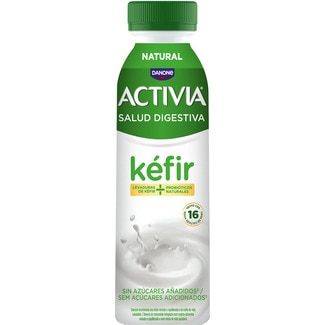 kéfir natural para beber sin azúcares añadidos botella 280 g - Danone Activia