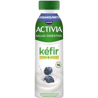 kéfir con arándanos para beber botella 280 g - Danone Activia