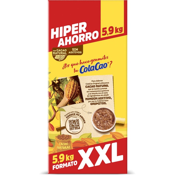 Original löslicher Kakao Karton 5,9 kg Format XXL