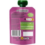 organic pear and raspberry pouch, gluten-free from 4 + months 100 g