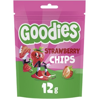 chips de fresa desde 3 años bolsa 12 g - Goodies