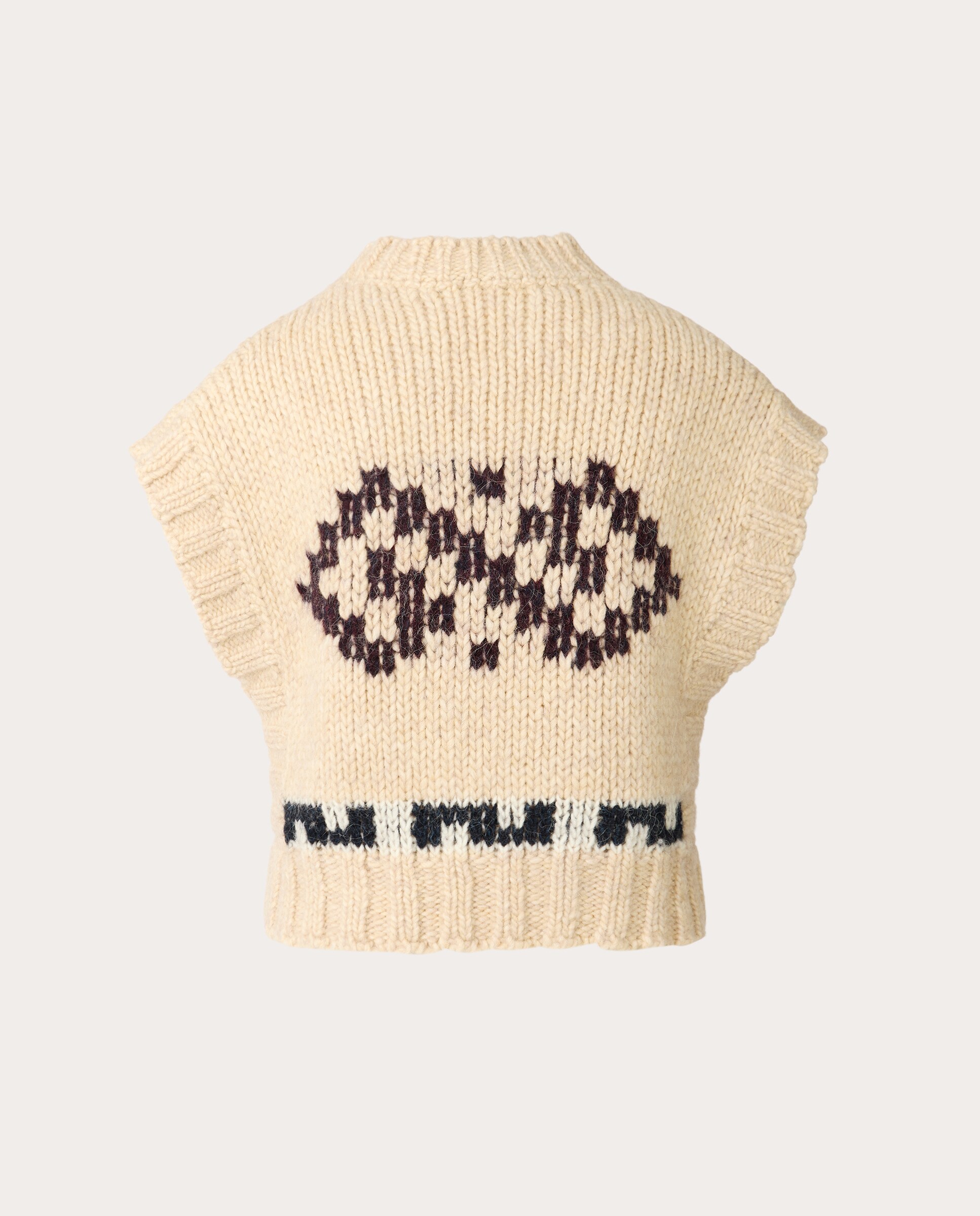 Colete de Lã Multicolor-2