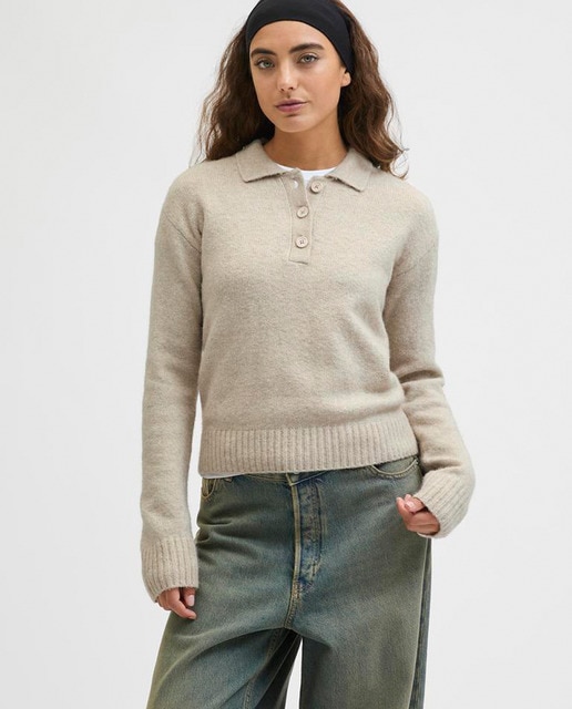 Imagen 0 de Jersey de mujer cuello polo