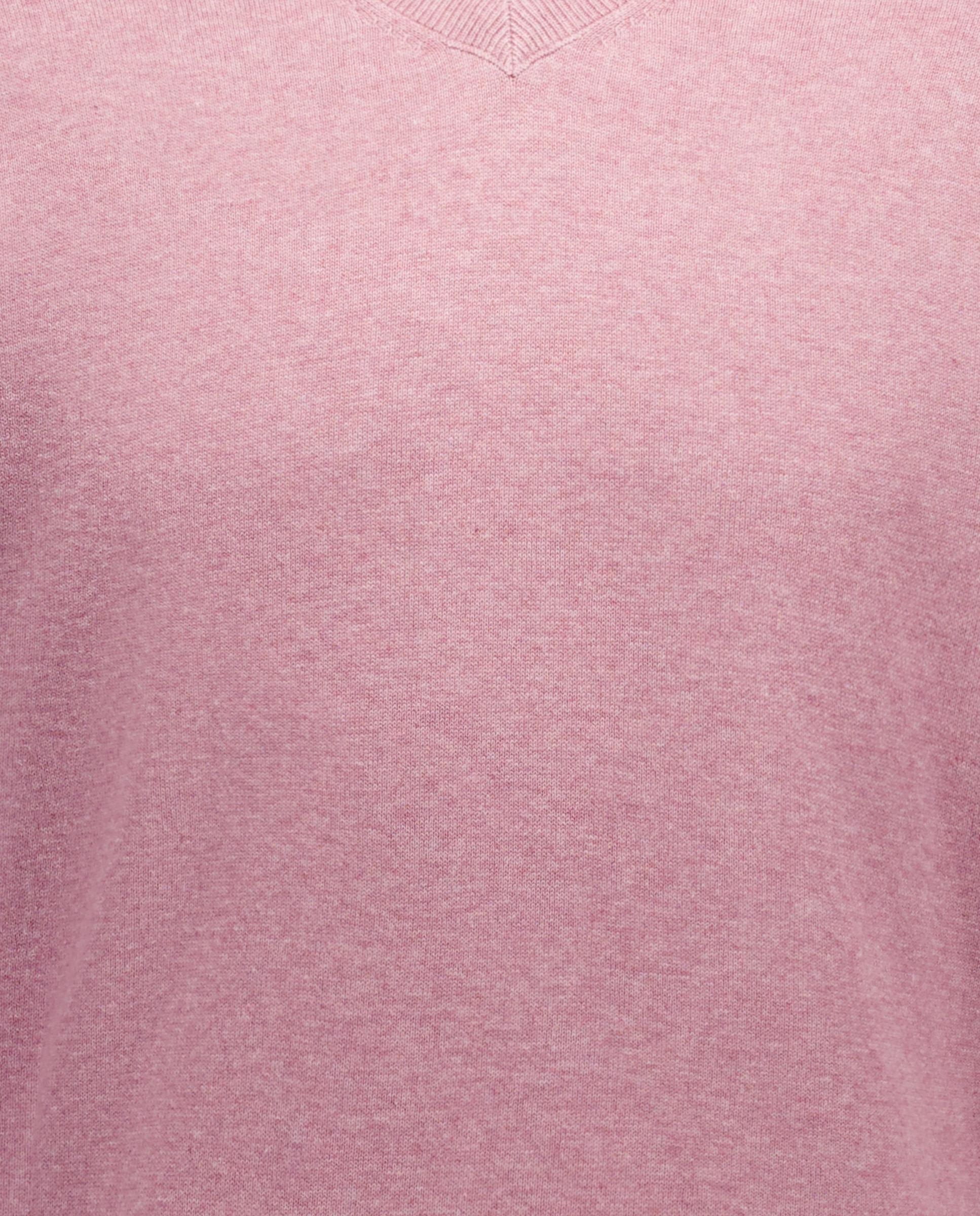 Jersey de hombre cuello pico liso algodón 100% 200 Rosa-5