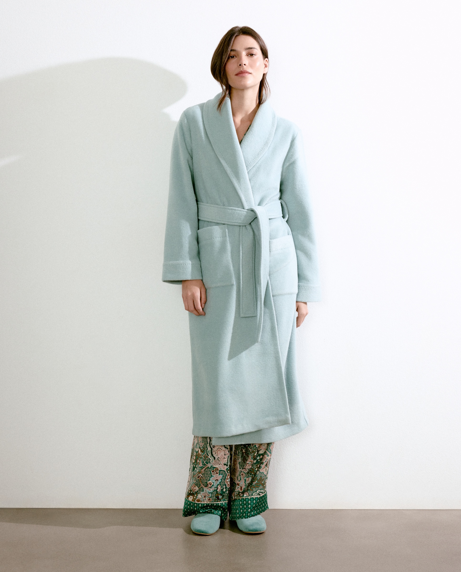 Robe Liso 582 Verde Água-1