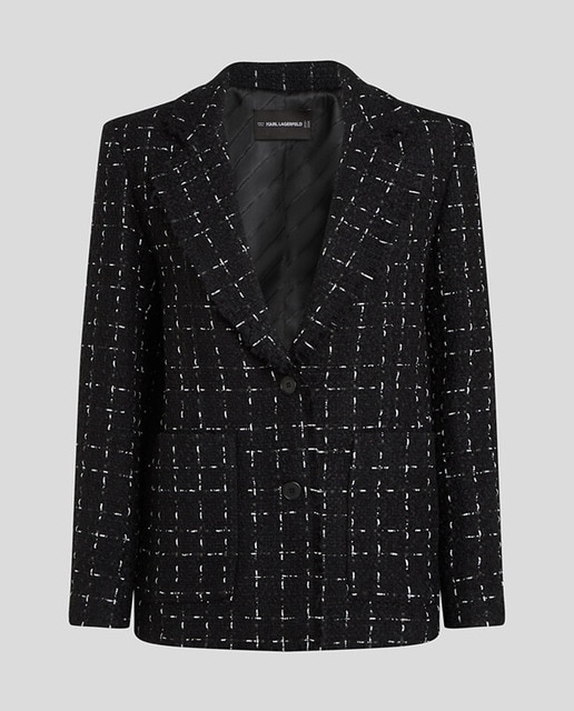 Imagen 0 de Blazer tejido bouclé
