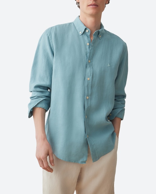 Imagen 0 de Camisa de hombre 100% lino