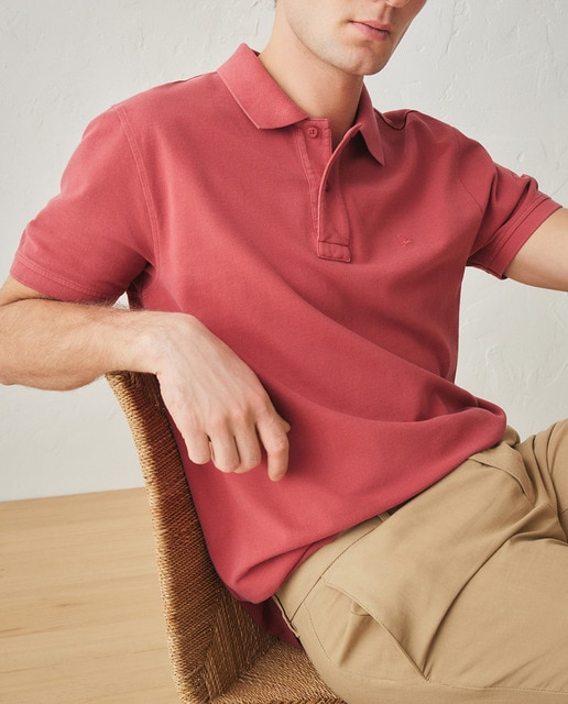 Imagen 0 de Polo manga corta de hombre