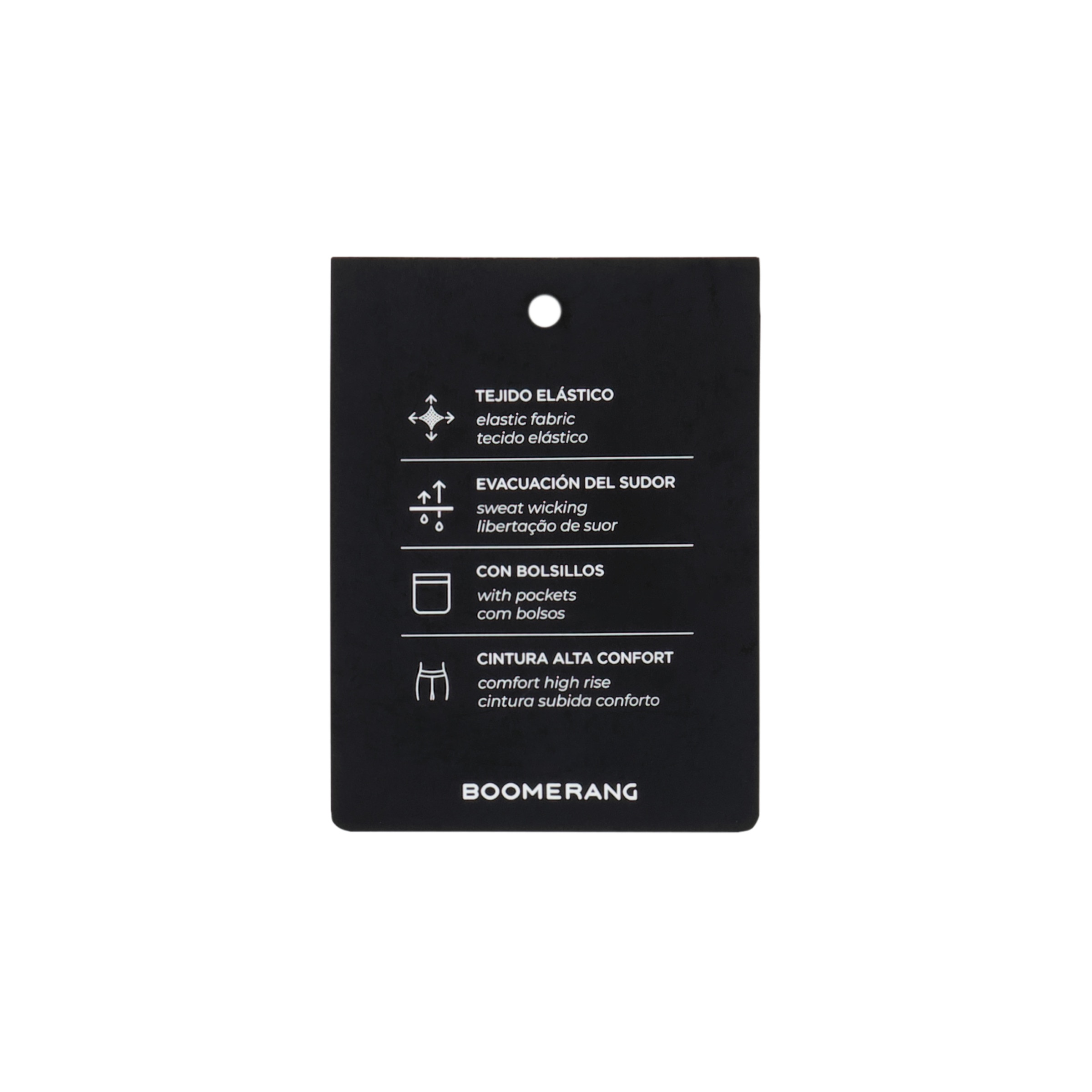 Leggings de Running de Mulher Preto-6