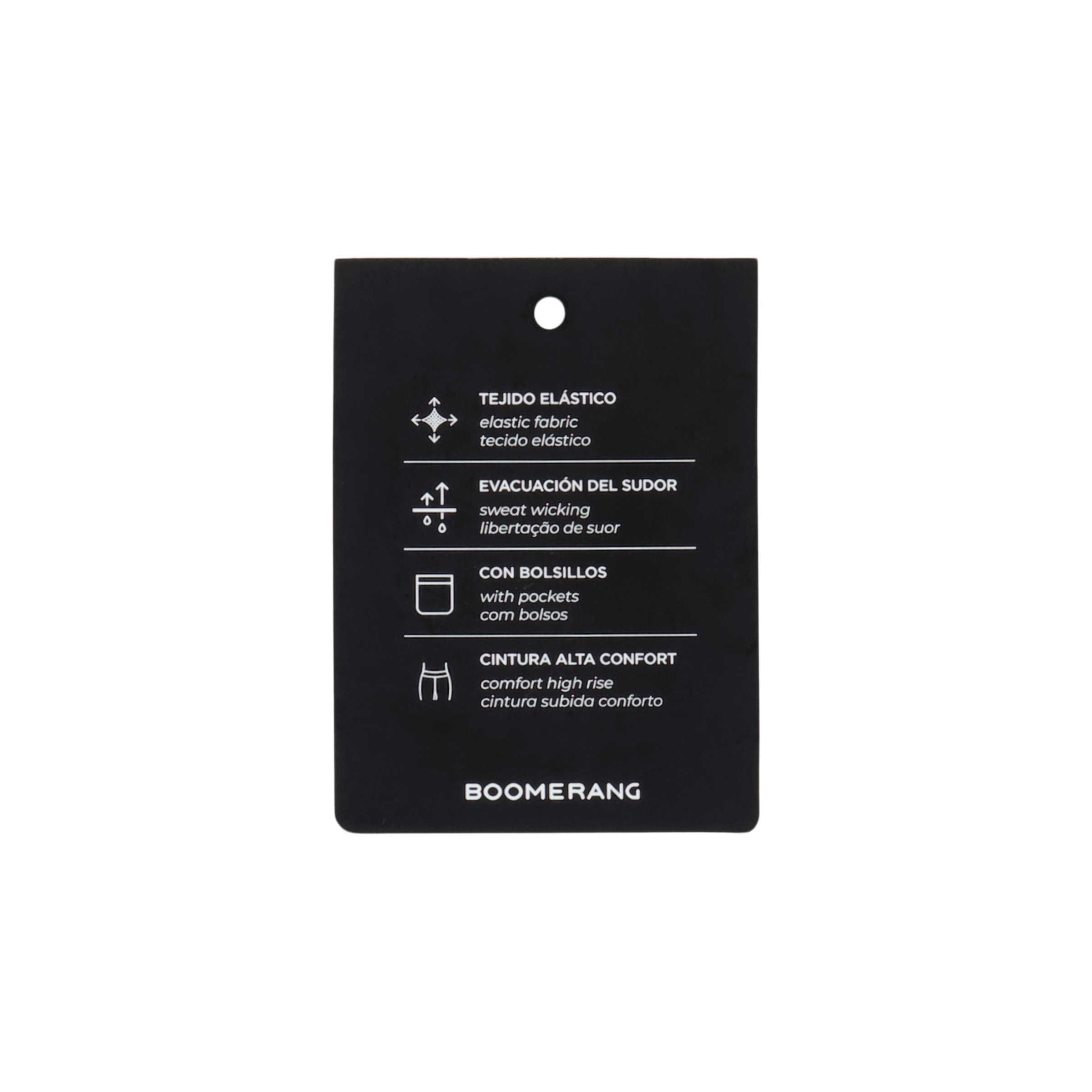 Leggings de Running de Mulher Preto-6